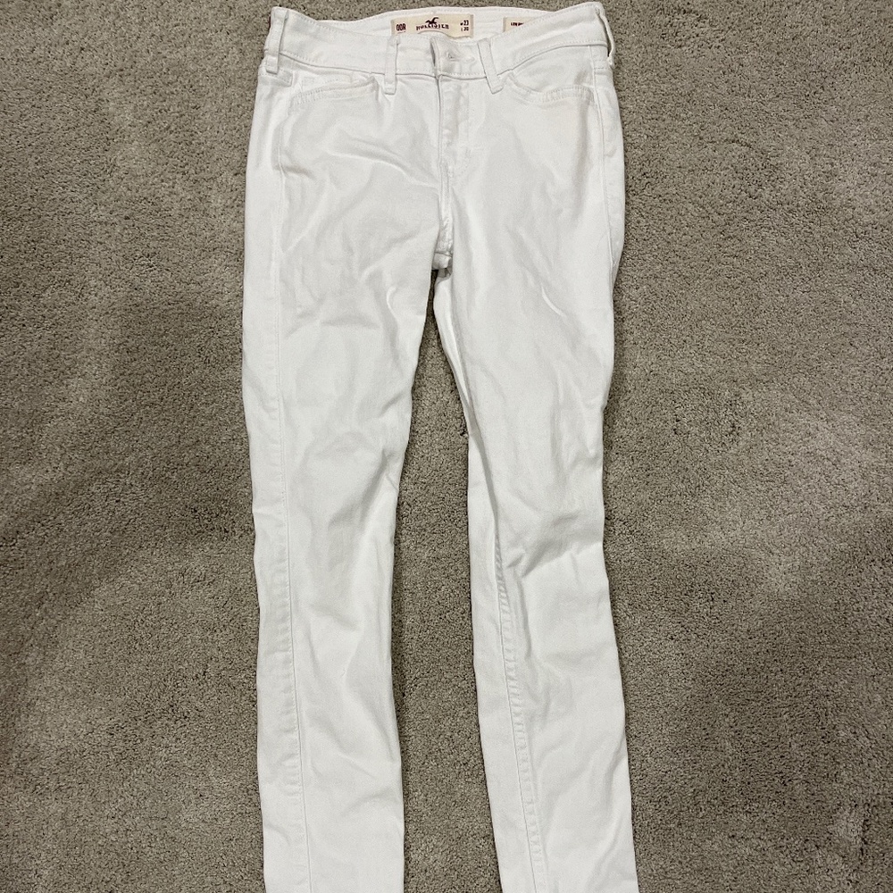Hollister yet womens skinny jeans white 00 regular